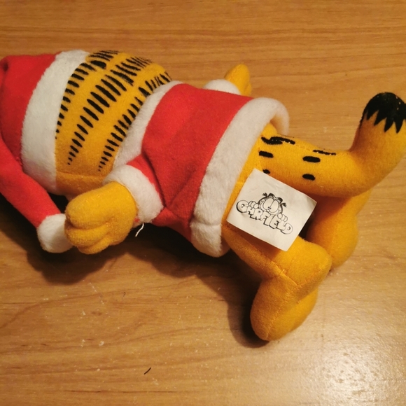 Vintage Christmas Garfield Plush - Picture 6 of 6